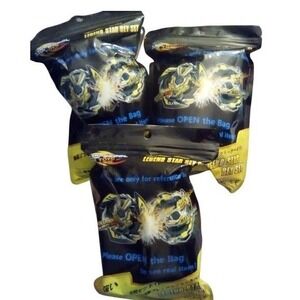 Legend Star Bey Set Toy Battle Tops Toy Assorted Pack ( 3 pks in this bundle)